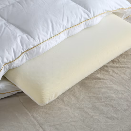 High Level Luxury Comfortable Big Plaid Memory Fiber Pillow