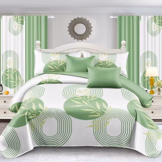 Factory Supplier Brushed Microfiber New Design Ultrasonic Bedspread with Polyester Filling Quilt
